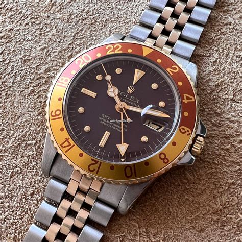 rolex root beer black dial|Rolex root beer for sale.